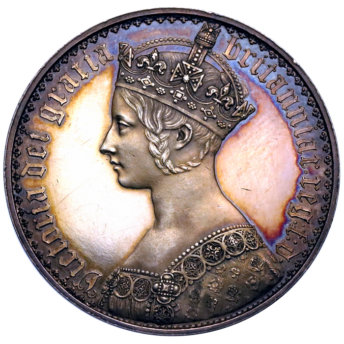 究極のトーン 1847年 ヴィクトリア女王 ゴシッククラウン 48,000円…A 究極のトーン 1847年 ヴィクトリア女王 ゴシッククラウン 48,000